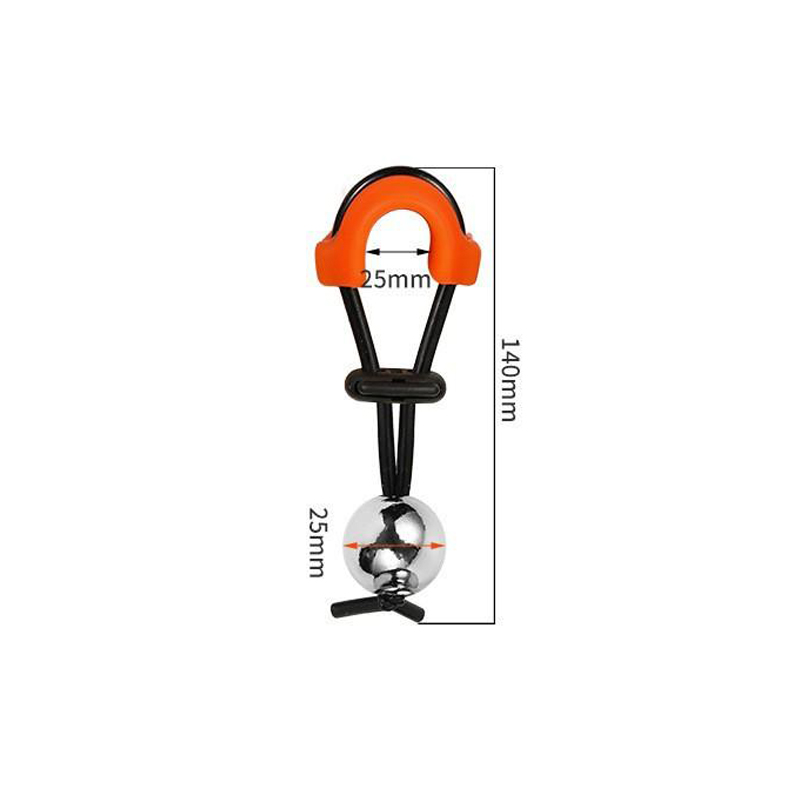 Μεταλλικό φορείο πέους-Μονή μπάλα (φ25mm)